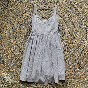 Necessary Objects pinstripe dress